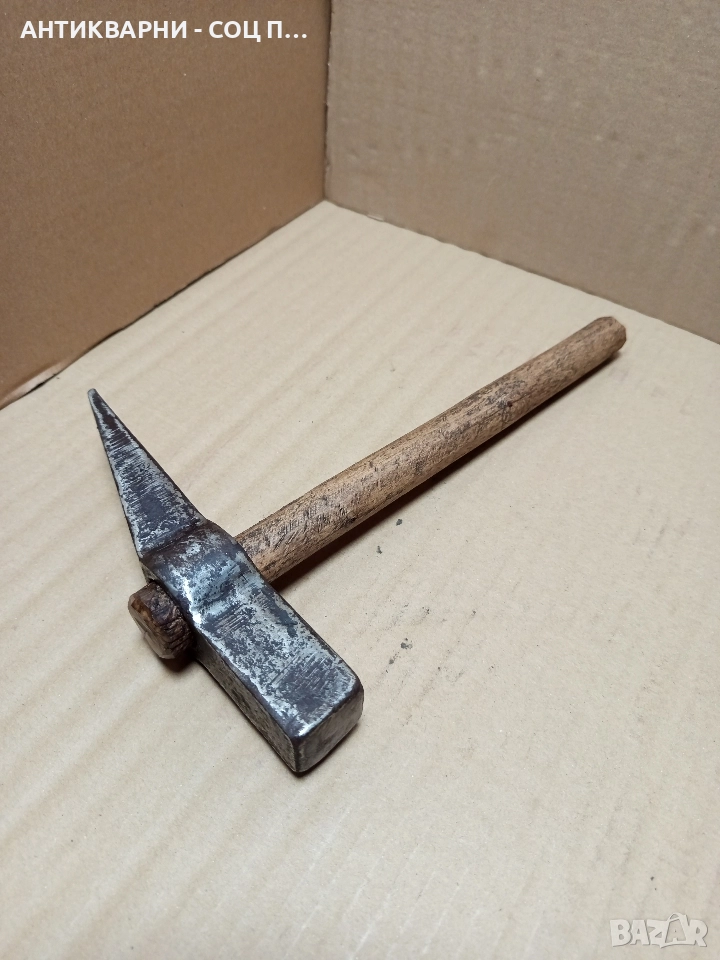 Соц Стар Каменоделски Инструмент Чук 0.850кг., снимка 1