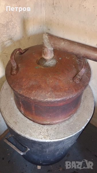 Продавам казан за ракия комплект с охладител, снимка 1