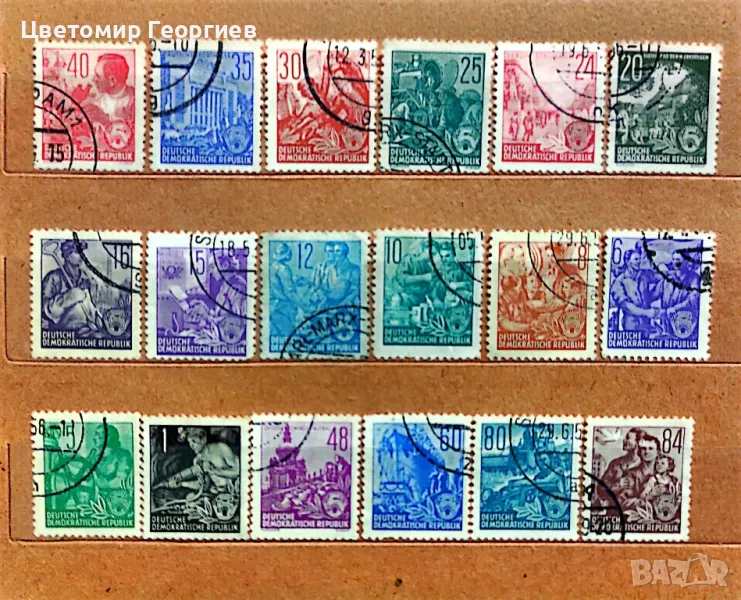 Германия 1953 г.   К.2, снимка 1