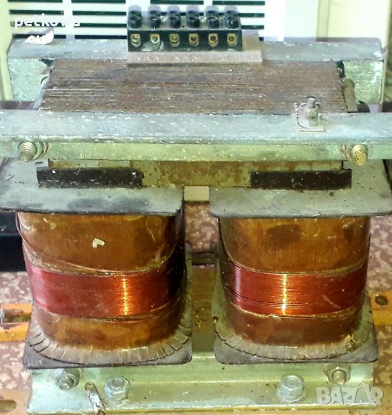 Монофазен трансформатор380/220/24 за струг фреза металорежеща машина, снимка 1