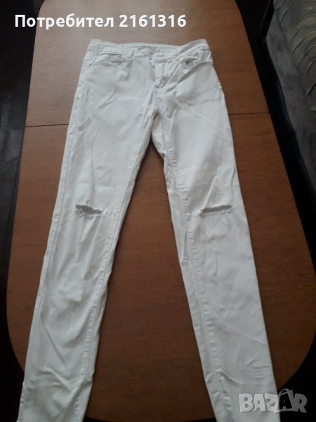 Дамски бял панталон, снимка 1