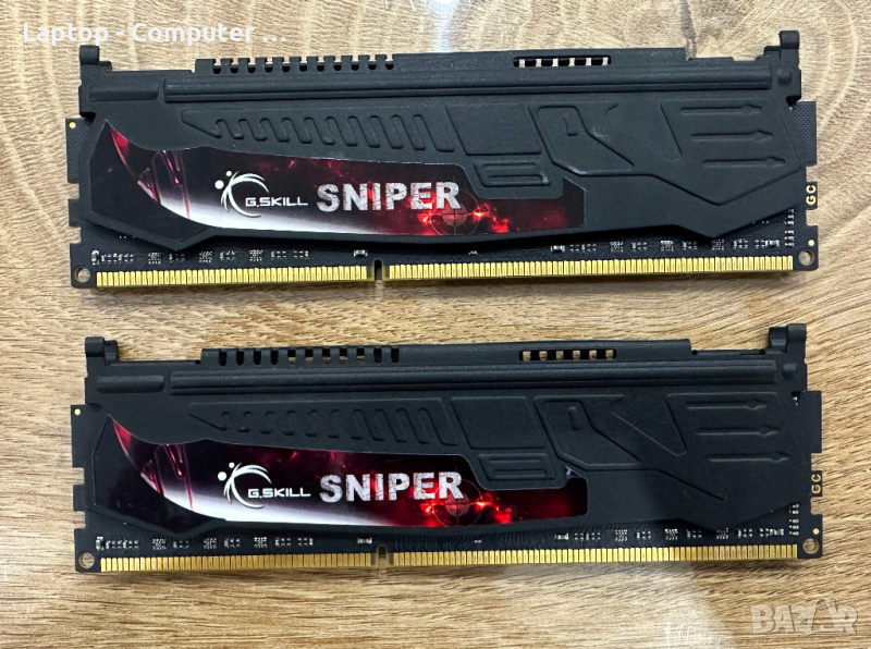 Геймърски рам памети G.Skill Sniper 2x4GB 8GB DDR3 1600MHz, снимка 1