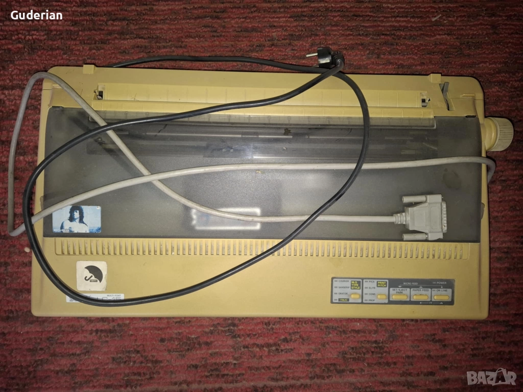 Ретро принтер, снимка 1