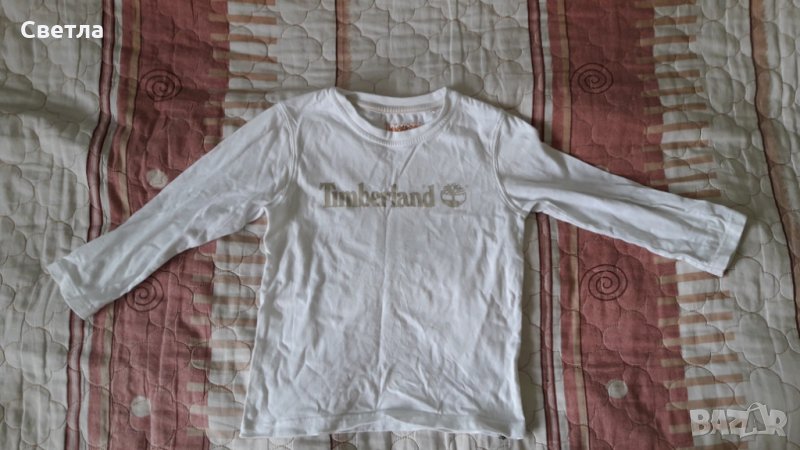 Памучна блуза Timberland за ръст 110см.  , снимка 1