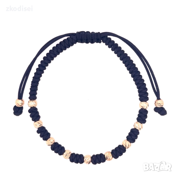 Златна регулируема гривна 1,36гр. 14кр. проба:585 модел:33640-6, снимка 1