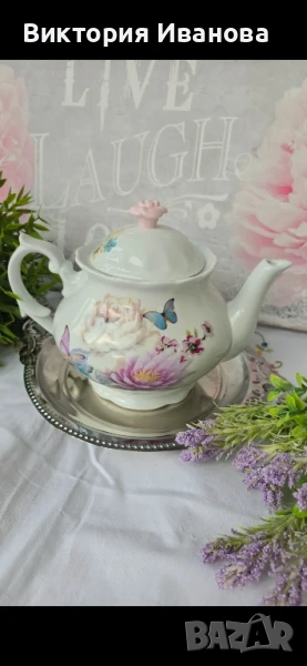 голям ретро чайник, снимка 1