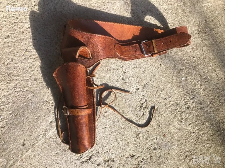 уестърн кобур с колан за револвер 8, снимка 1