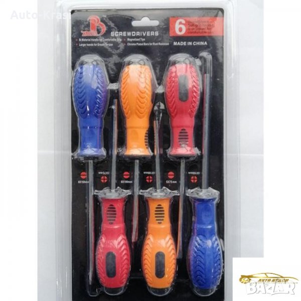 Отвертки 6 броя в комплект - 182726, снимка 1