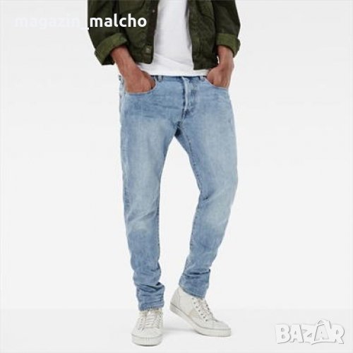 МЪЖКИ ДЪНКИ - G-STAR RAW 3301 TAPERED; размери: W29 L32, W30 L32, W32 L32 и W32 L34, снимка 1