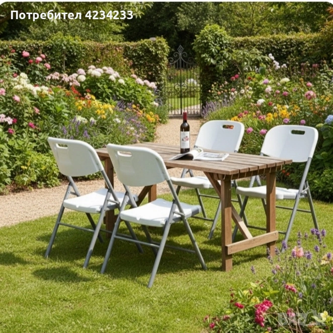 комплект столове , снимка 1