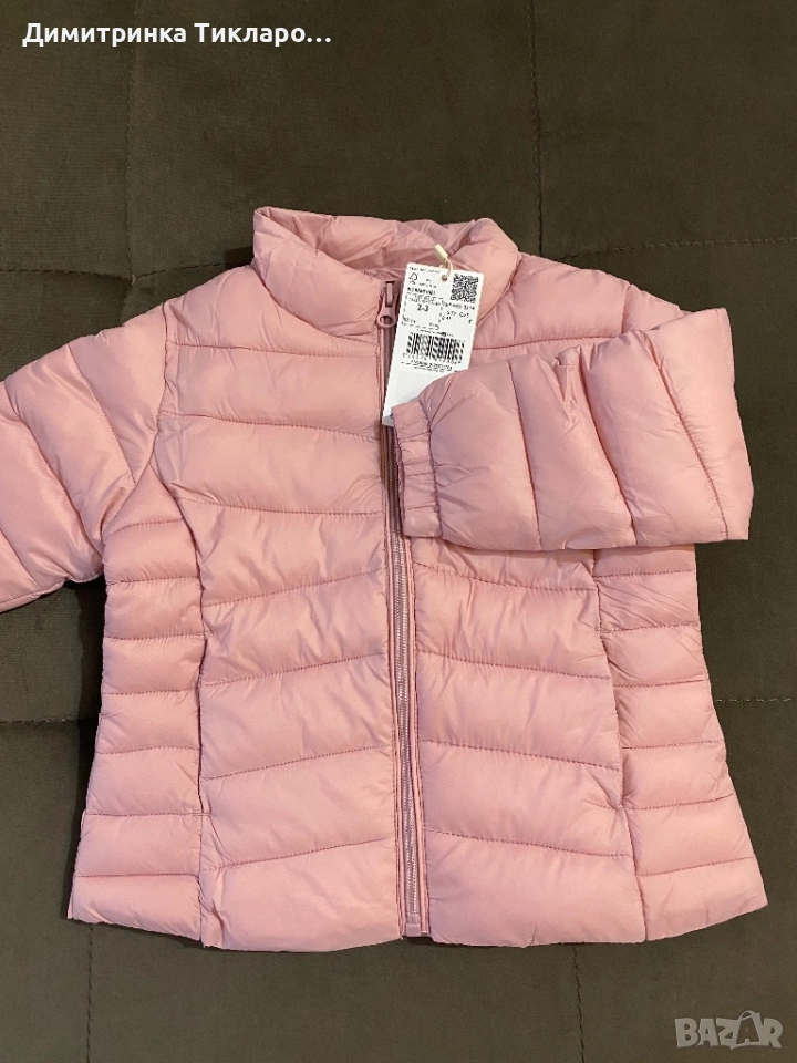 Яке за момиче Mango baby girl, снимка 1