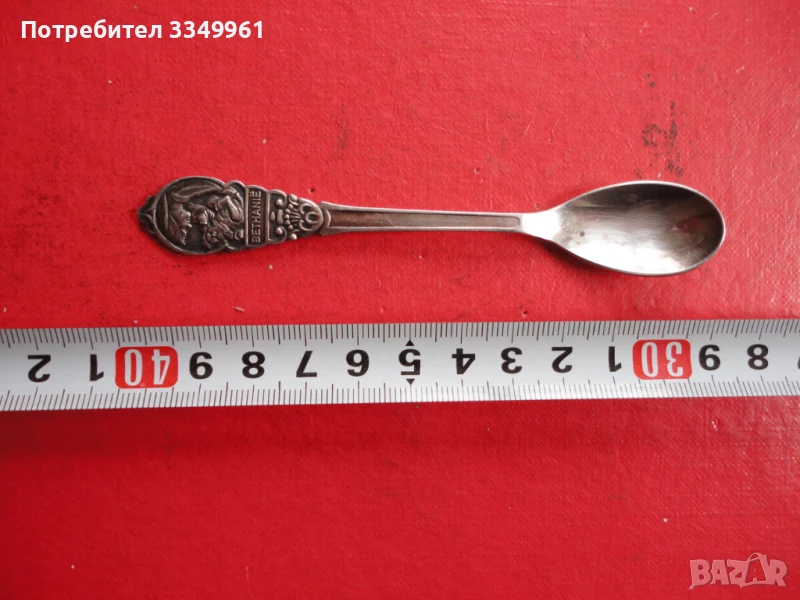 Колекционерска посребрена лъжичка 6, снимка 1