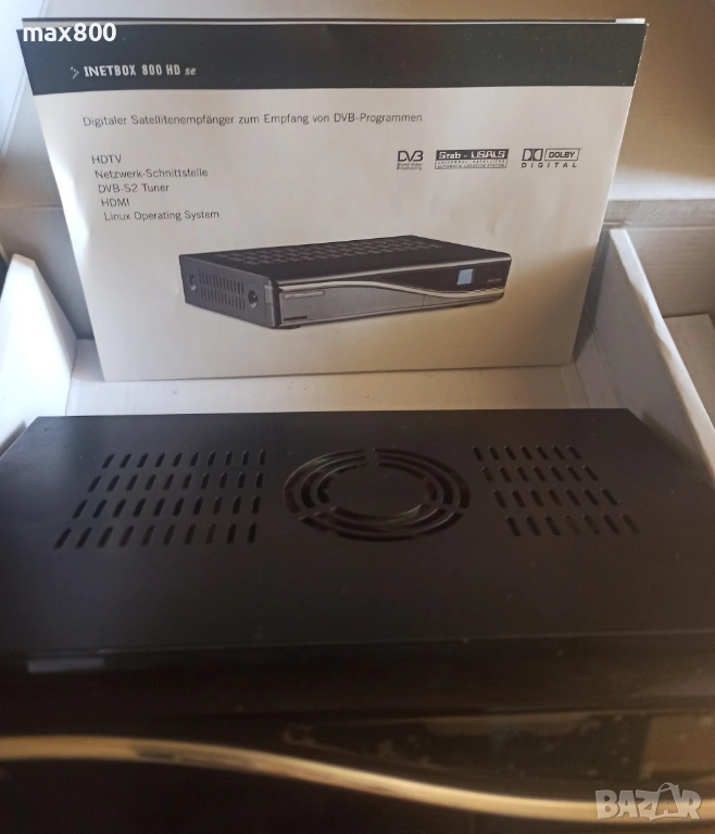 Сателитен приемник MAX 800 HD SE SIM FERRARI, снимка 1