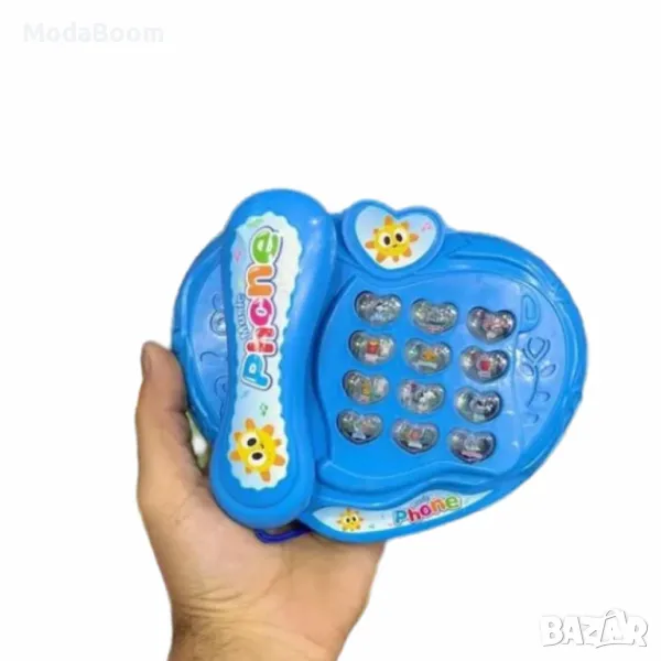 Бебешки телефон сърце, снимка 1