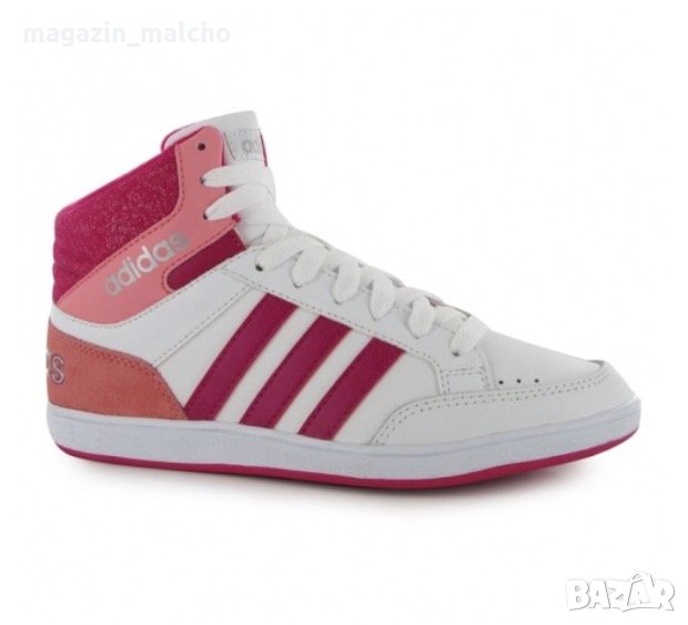 ДЕТСКИ КЕЦОВЕ - ADIDAS HOOPS; размер: 28, снимка 1