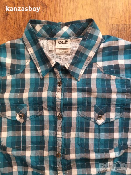 jack wolfskin organic - страхотна дамска риза КАТО НОВА, снимка 1