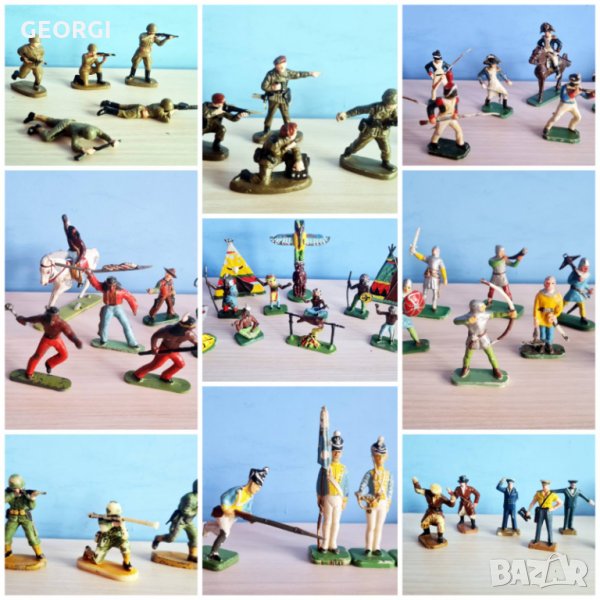 Пластмасови Войници ,Каубои ,Индианци, Наполеонови и други, снимка 1