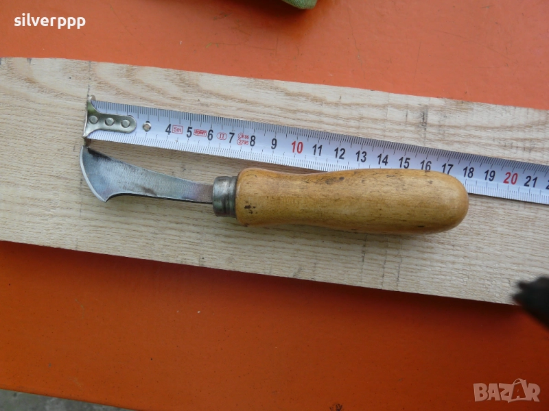  Стар книговезски нож - 3 , снимка 1
