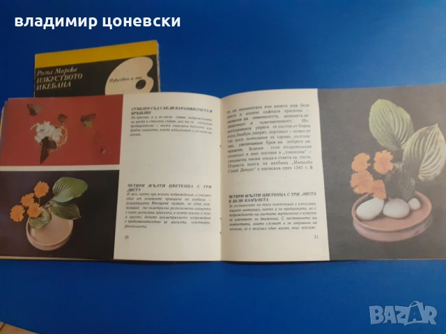 Книги помагала за изкуството  икебана,книга,цената е за двете, снимка 6 - Специализирана литература - 54067864