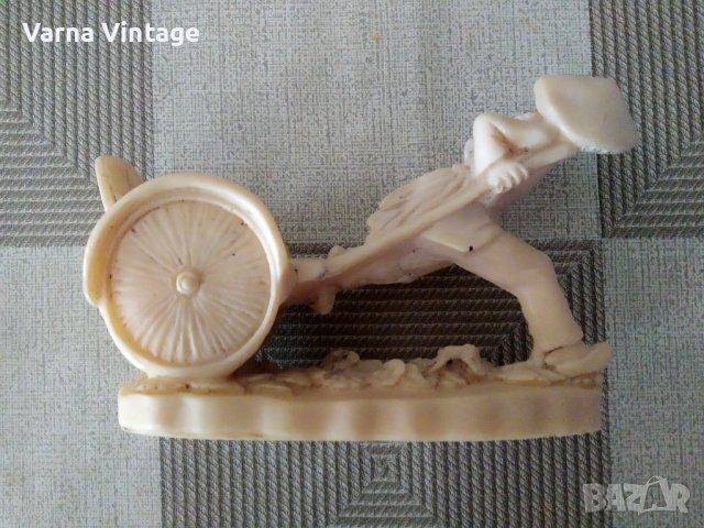 Статуетка Рикша., снимка 6 - Антикварни и старинни предмети - 42492443