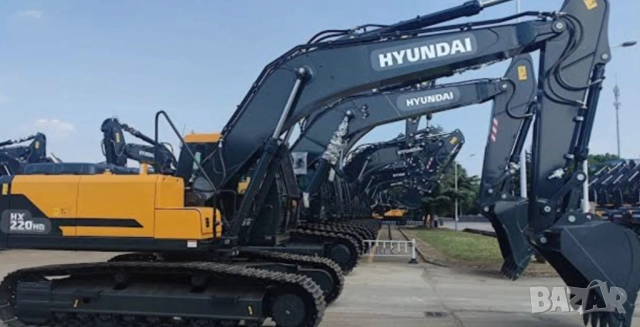 Части за багери и товарачи Hyundai 