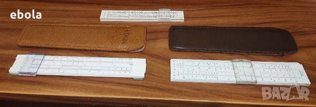 Логаритмична сметачна линия - 4 бр. , снимка 5 - Колекции - 31802583