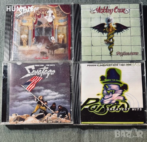 Alice Cooper - Savatage - Motley Crue - Poison, снимка 14 - CD дискове - 51395653