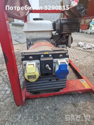 Генератор Honda 6.5Hp, снимка 5 - Генератори - 52359834