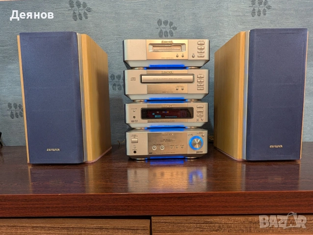 мини система AIWA XR-M99 MKII , отлична! Аудио компонент. , снимка 4 - Аудиосистеми - 54239990