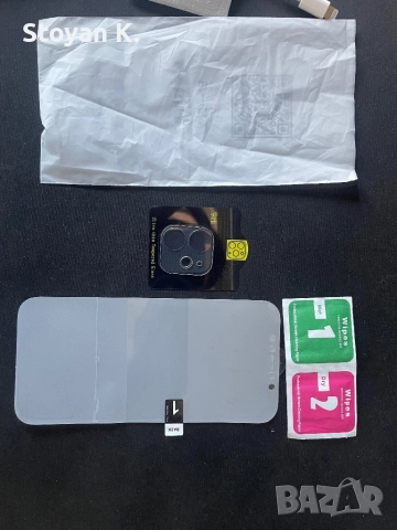 Протектор за айфон 12+ПОДАРЪК протектор за задна камера🎁