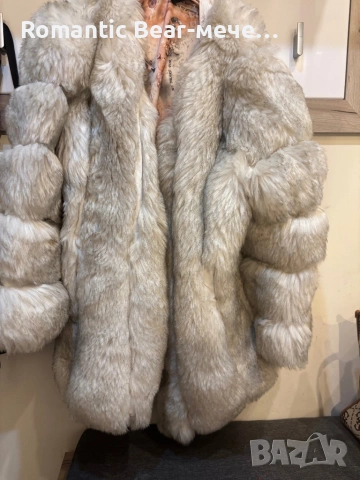 Палто еко косъм, снимка 2 - Палта, манта - 53129745