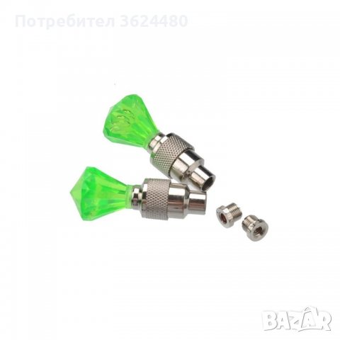 Капачки за вентили с разноцветни светлини ДМ, снимка 4 - Аксесоари и консумативи - 39487509