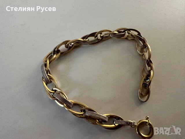  7.52гр 20см златна гривна/ златно колие / синджир / ланец / злато / GOLD 585 / 14 карата , снимка 7 - Гривни - 50945241