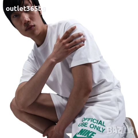 Nike - Club Men's Shorts White Оригинал Код 824, снимка 4 - Къси панталони - 52284160
