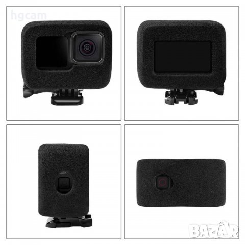 Ветроупорен калъф от пянa WindSlayer за GoPro Hero 9/10 Black, снимка 2 - Чанти, стативи, аксесоари - 31678607