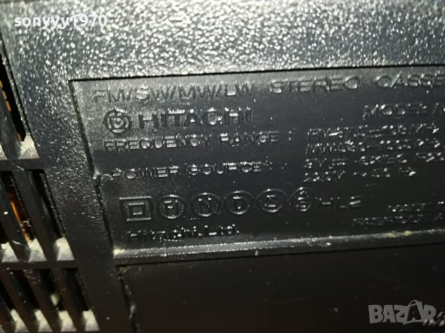 hitachi trk-6830e-внос germany 1112221006, снимка 17 - Радиокасетофони, транзистори - 38971081