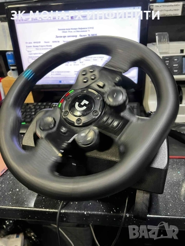 Волан Logitech G923, снимка 16 - Джойстици и геймпадове - 53128014