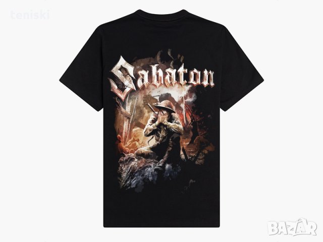 Тениски Sabaton 7 модела,всички размери, снимка 5 - Тениски - 34403907