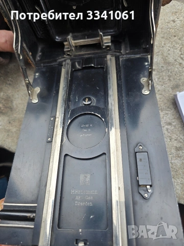 Стар немски мехов фотоапарат , снимка 7 - Колекции - 54233026