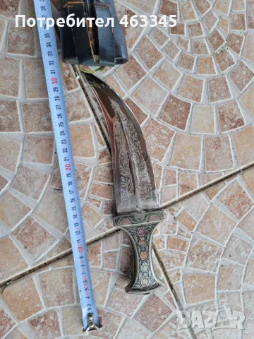 Нож, джамбия, кама, кинжал, каракулак, снимка 4 - Антикварни и старинни предмети - 49183981