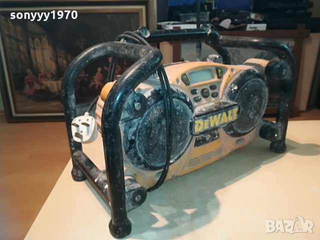 dewalt-строително радио-внос англия, снимка 12 - Ресийвъри, усилватели, смесителни пултове - 29145434