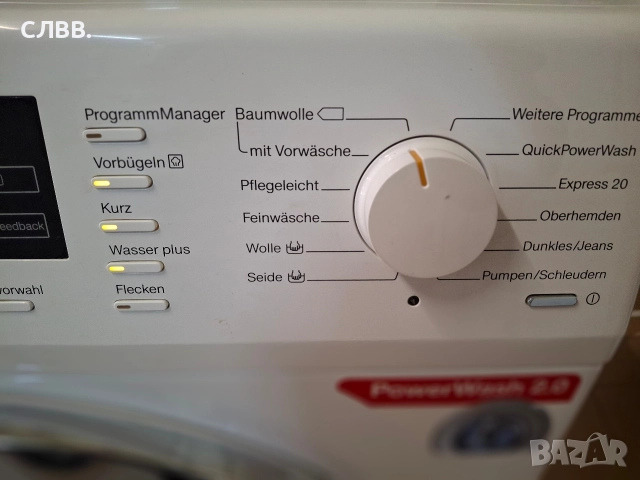 Продавам пералня MIELE W1, снимка 6 - Перални - 52733830