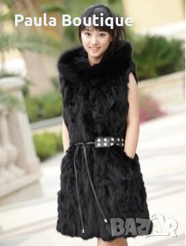 Елек от заешка кожа 