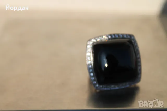 Сребърен дамски пръстен, снимка 3 - Пръстени - 49169360