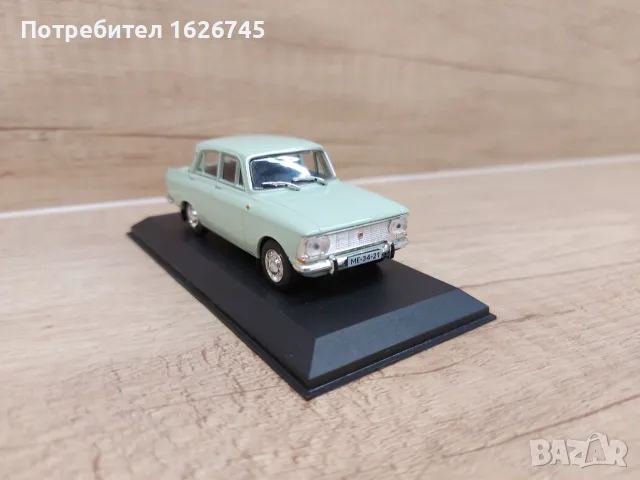 Москвич 412 Deagostini, снимка 6 - Колекции - 56108363