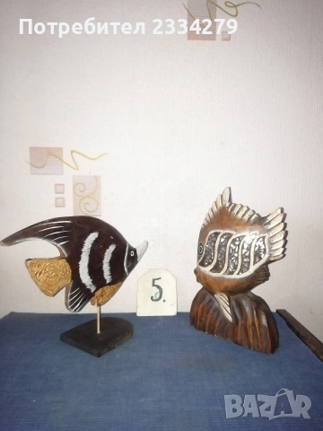 Стари ръчно изработени склуптури, статуетки от дърво, различни държави и години. , снимка 18 - Декорация за дома - 53931414