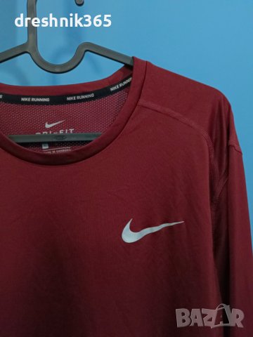 NIKE Спортна Блуза/Мъжка L/XL, снимка 3 - Спортни дрехи, екипи - 42441824