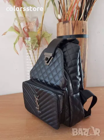 Черна раница  YSK-SG59P, снимка 2 - Раници - 42034351