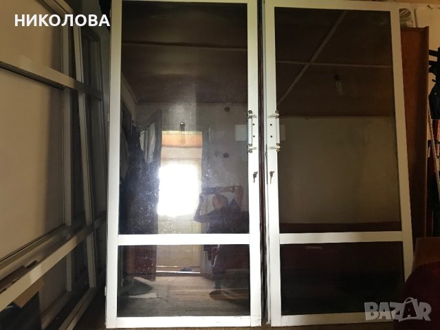 Брава-греда и алуминиева дограма/преграда с врата, снимка 4 - Дограми - 40828294