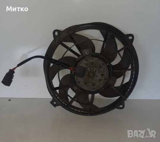 Охлаждаща перка със 7 витла за водния радиатор АУДИ ФОЛКСВГЕН и други 2000 до 2005г.Дизел, снимка 2 - Части - 52919156